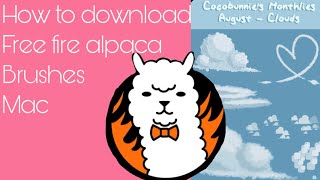 How To Download Free Brushes For Fire Alpaca Mac 2021