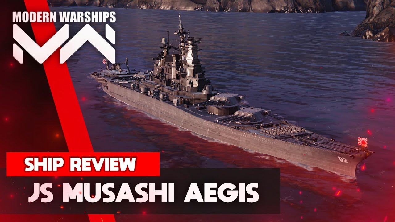 JS Musashi Aegis | Ship Review + Guide | Modern Warships