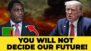 Download Lagu WORLD SHOCK: ZAMBIAN PRESIDENT CONFRONTS TRUMP LIVE ON STAGE MP3