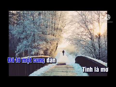 KHÓI SƯƠNG - Nhạc và lời Nguyễn Tường, Karaoke tone Nữ (Gm)