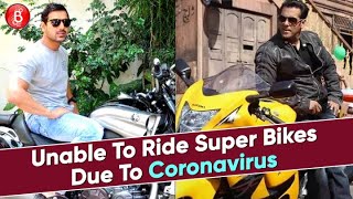 John Abraham To Salman Khan - Stars Having EXPENSIVE Super Bikes But Unable To Ride Due To COVID-19