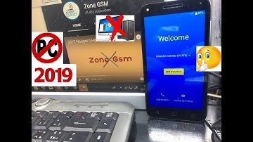 QUITAR CUENTA GOOGLE ALCATEL U5 4047G Android 8.0   7.0 Nougat Oreo  FRP - BYPASS SIN PC