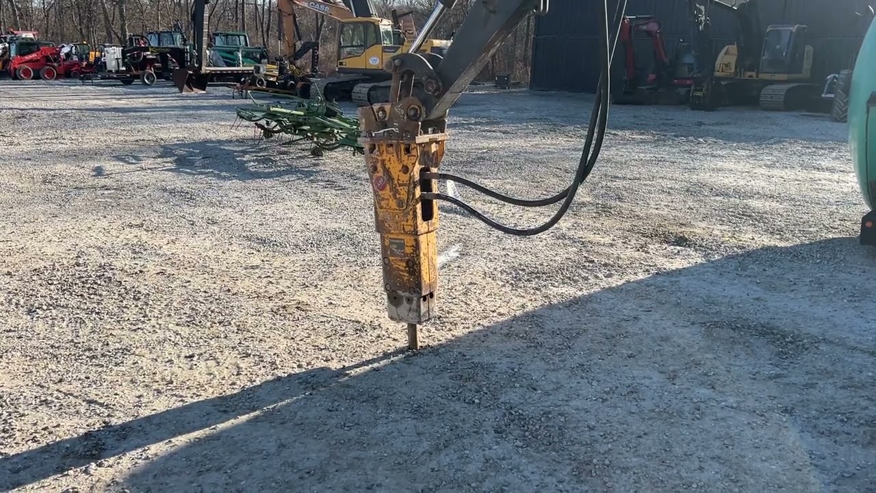 186938 Indeco HP500 Hydraulic Breaker MCGREW AUCTION