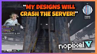 Full 🛠️xQc Shows His Vision w/ the 'DM Panel' & Talks about the VIRUS Hospital Mission I NoPixel V GTA RP Update