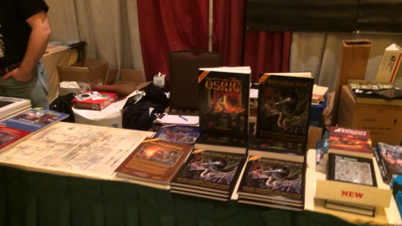Gary Con VIII 2016 dealer hall North Wind Adventures and Black Blade Publishing