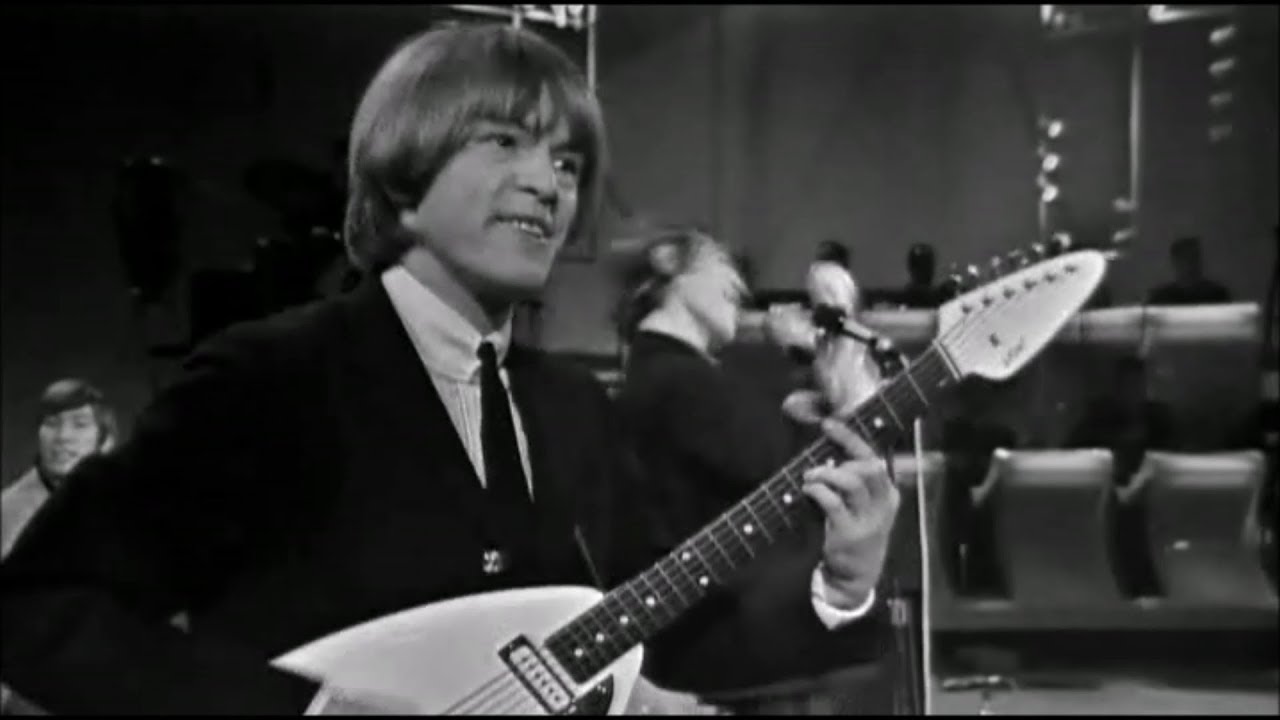 The Rolling Stones Live on the TAMI Show 1964 (Brian Jones Plays His VOX  Teardrop Guitar) - YouTube