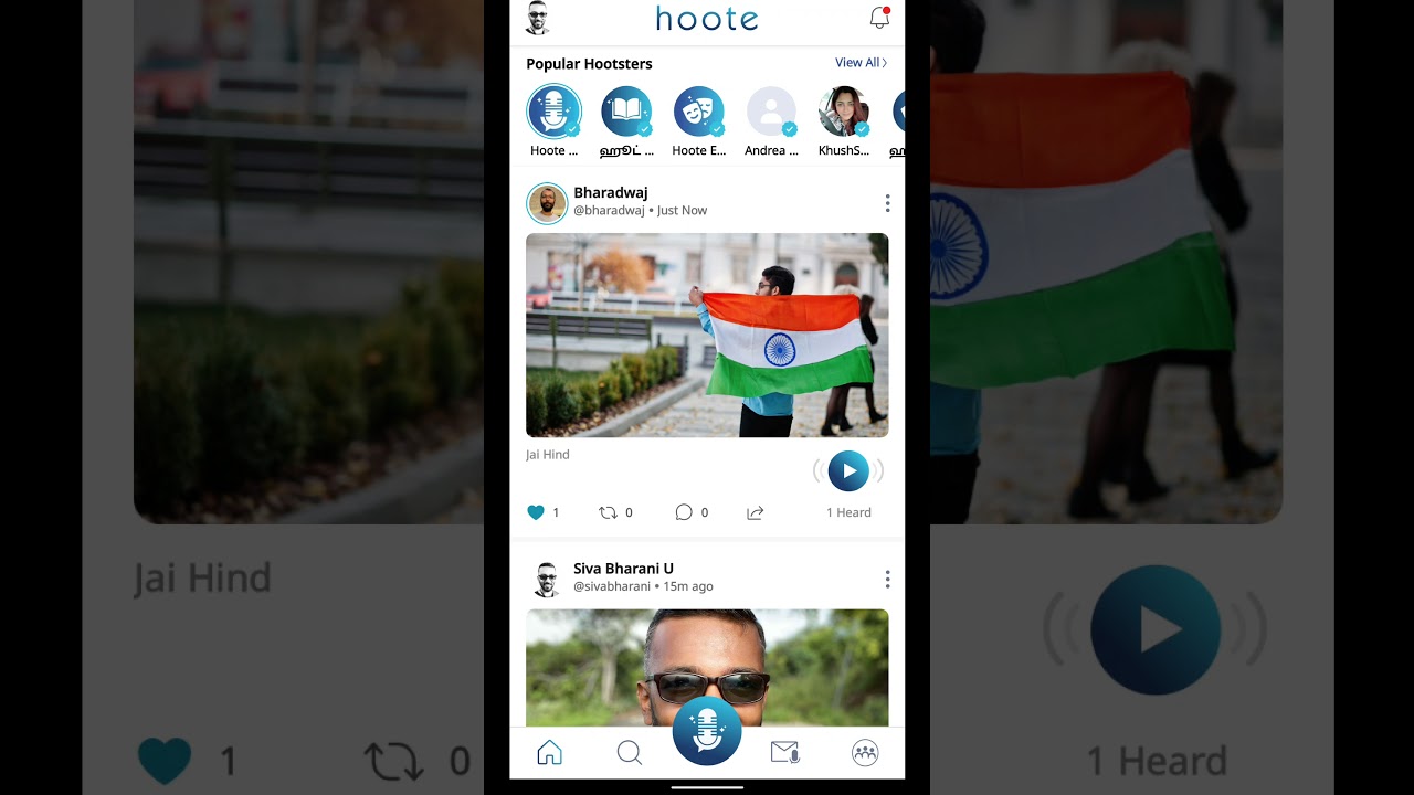 How to Hoote using Hoote App - launched by Rajinikanth 