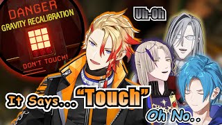 Axel Sees Button, Cant Resist