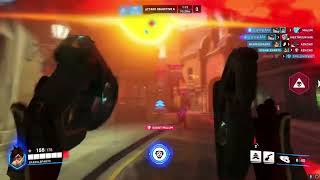 Top 500 Overwatch Streamers React to my Tracer