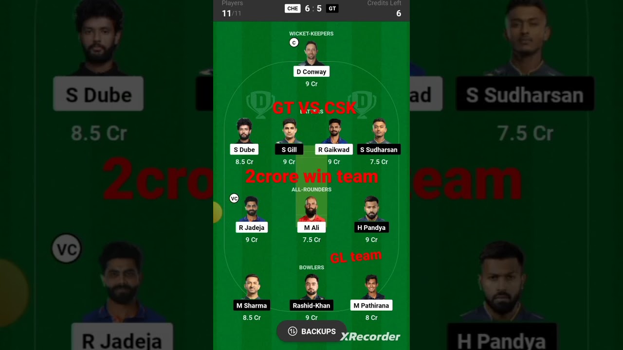 CSK VS GT Dream11 Prediction fantasy that VS CSK Dream11 Prediction Dream11 team 