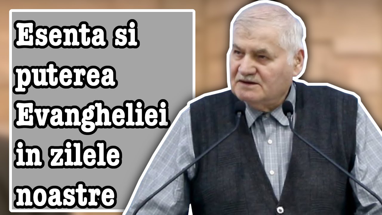 Vasile Hozan - Esenta si puterea Evangheliei in zilele noastre | Predici 2020