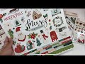 Simple Stories Black Friday Haul! Flip through of Santa’s Village & Crafty Things. ☺️