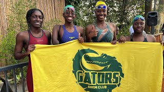 NRG’s Almorie Fires Gators to Womens Medley Gold at 11th UA Nationals as Aquatic K. and Imara Follow