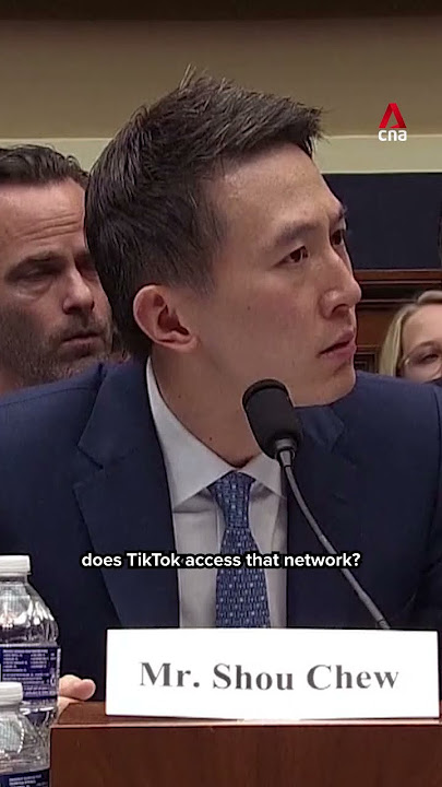 TikTok's CEO was asked if the app accesses Wi-Fi at a US congressional hearing on Mar 23.