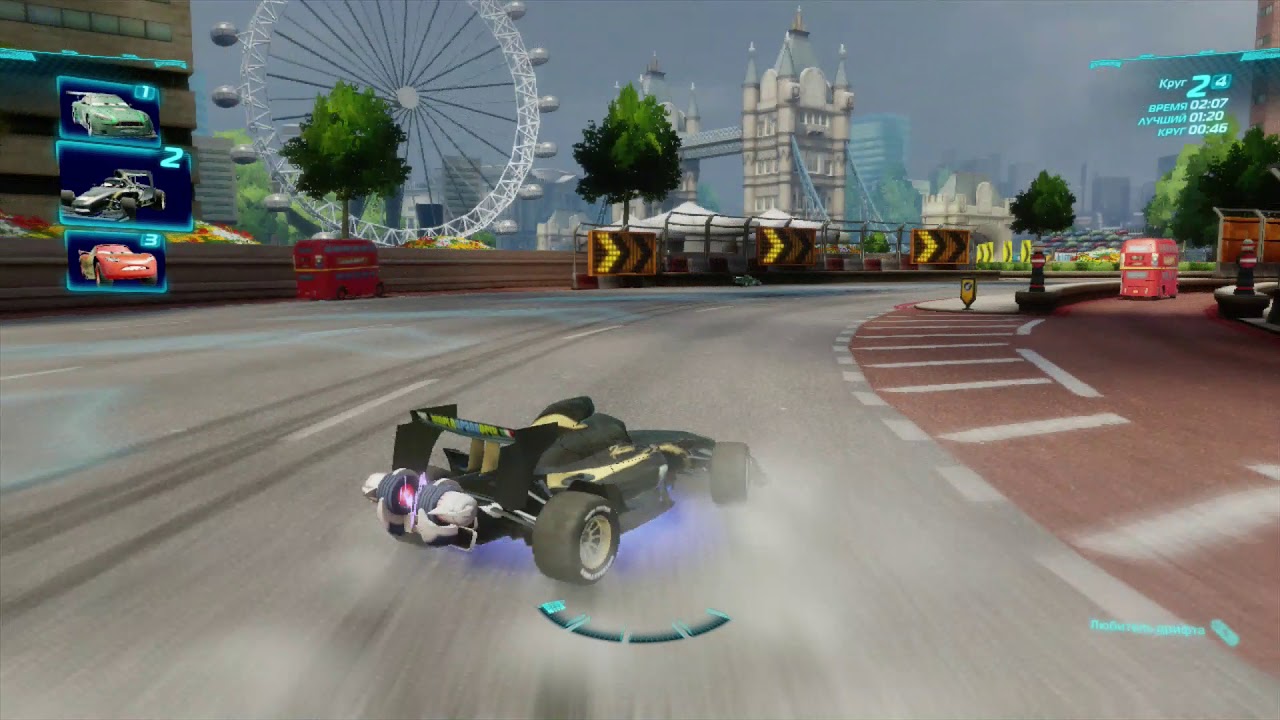 Полуночный Франческо - Гайд-тур - Боевой Заезд (Тачки 2/Cars 2 Прохождение)