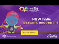 Joshua Alford sets a new Virtus Oceania Record in the Men's 800m Freestyle