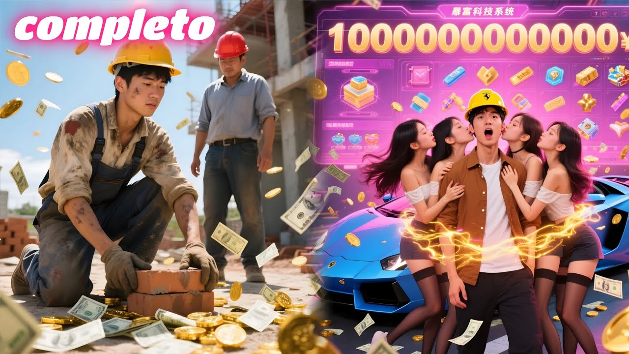Un albañil pobre humillado despertó el Sistema del Ojo Divino Fortuna,ganó100B$,terminó con hermosas