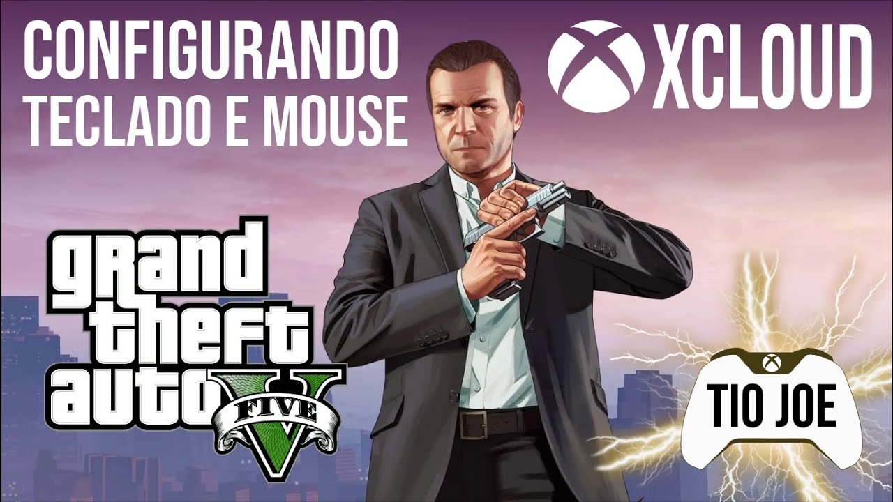 COMO JOGAR GTA 5 COM TECLADO E MOUSE NO XCLOUD GAMING - SEM