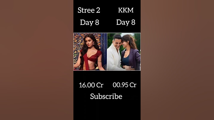Stree 2 vs Khel Khel Mein | Day 8 | Boxoffice collection |#youtubeshorts #stree2