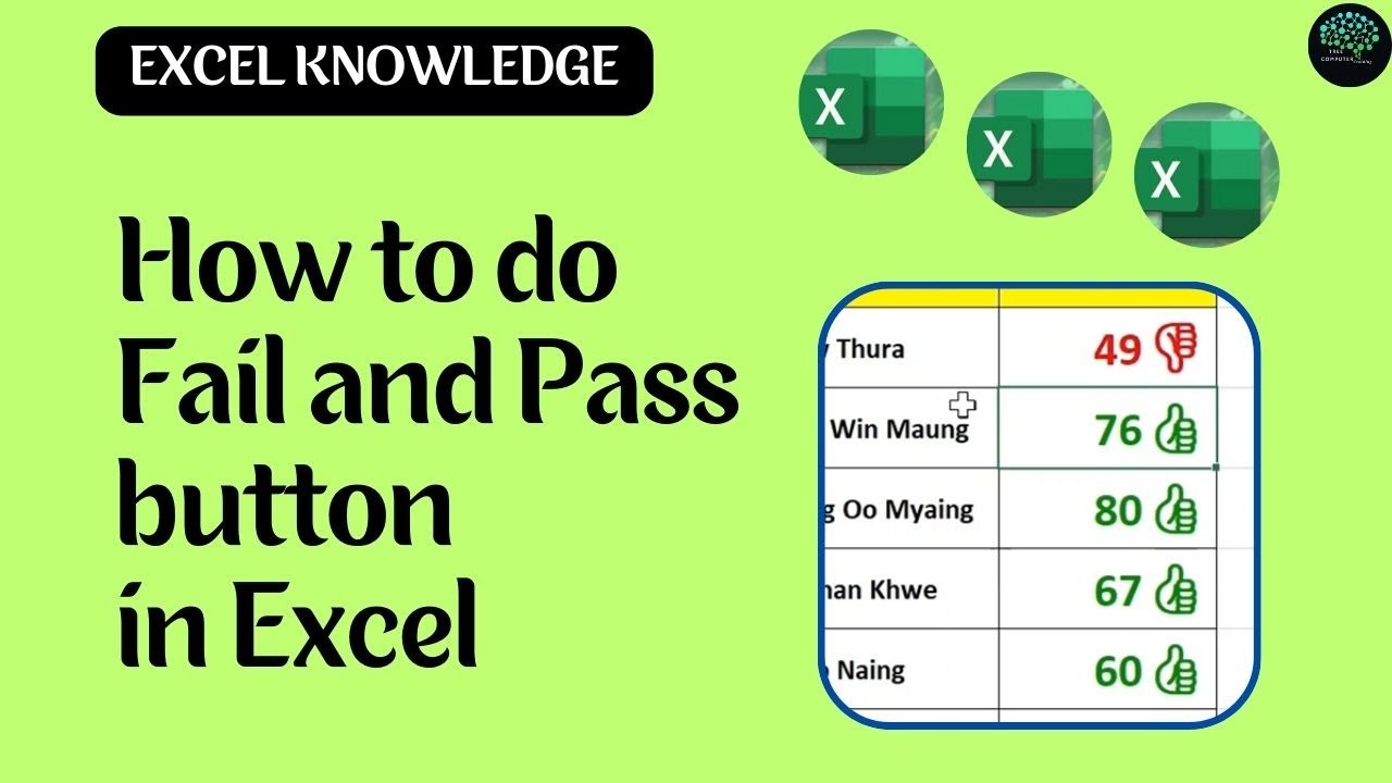 Fail and Pass button, TCT-Computer Knowledge - YouTube