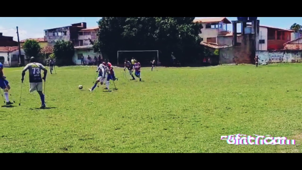 Jogo Top Partida Perfeita Com a Galera Do Bahia E.C Amputados e Tigres Amputados