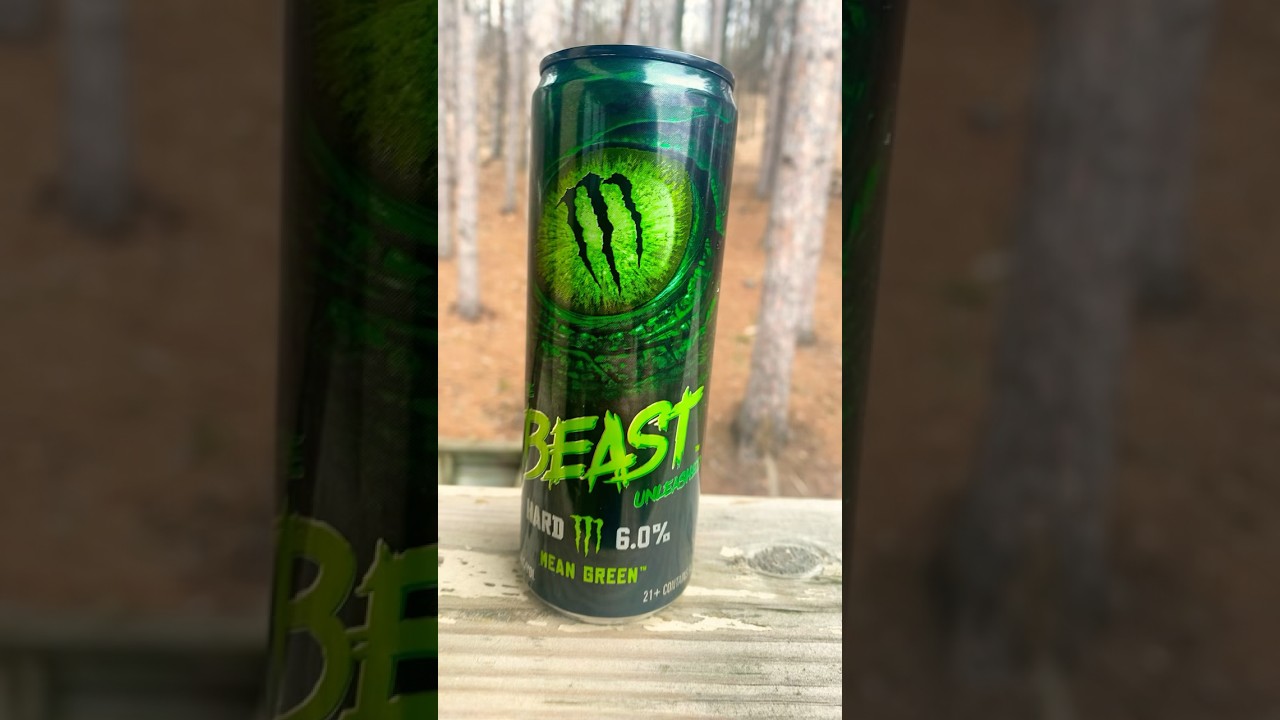 Monster Energy|The Beast Unleashed (ОБЗОР)|Mean Green|Прямо как оригинальный Monster?!