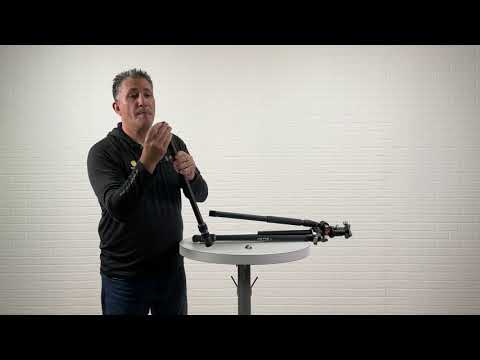 Штатив Vanguard VEO 3+ 263CB | Премиум карбоновый трехсекционный трипод с шаровой головкой, моноподом, видео 2