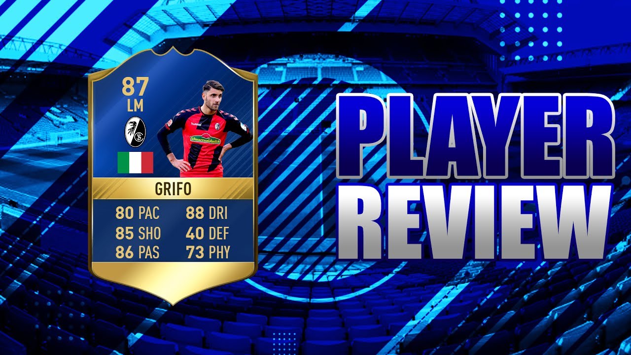 FIFA 17 - TOTS 87 RATED GRIFO!!! PLAYER REVIEW!!! FIFA 17 ULTIMATE TEAM PLAYER REVIEW!!!