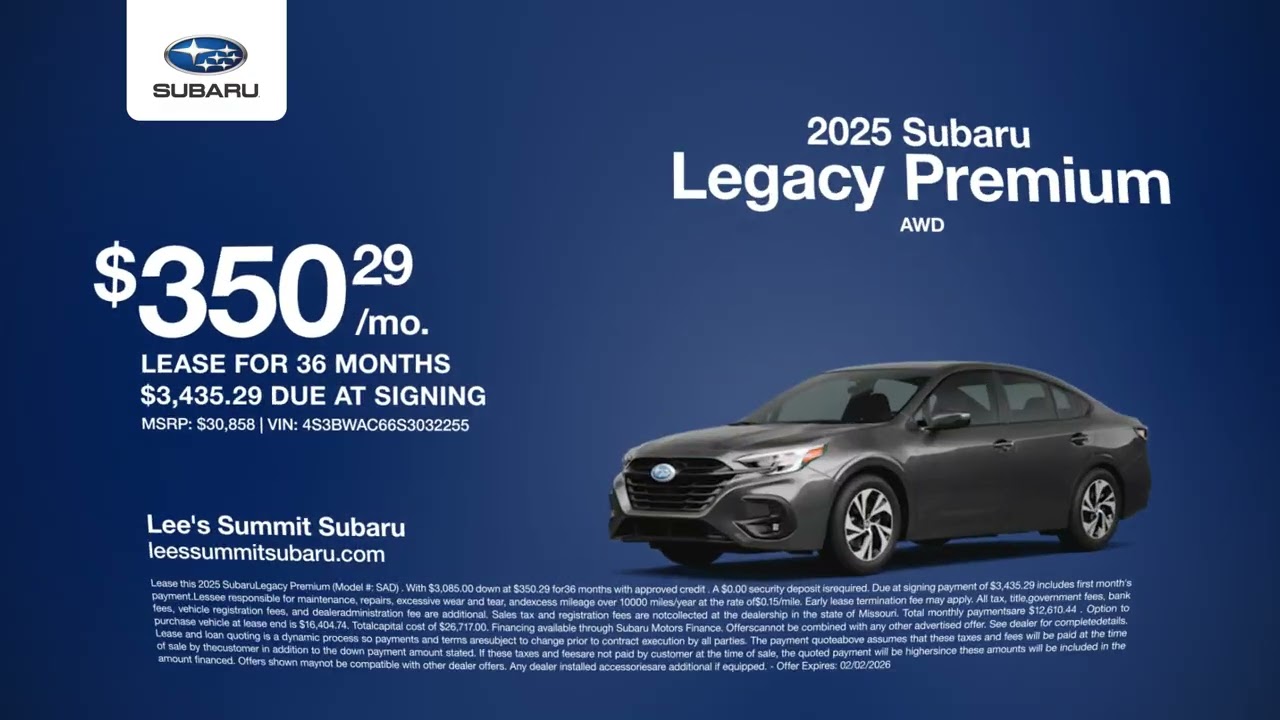 Subaru 01/07/2026 6718412