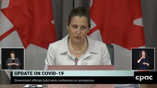 Federal ministers and health officials provide COVID-19 update – May 15, 2020
