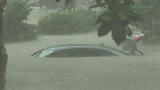 Watch: Dramatic flood damage in Louisiana