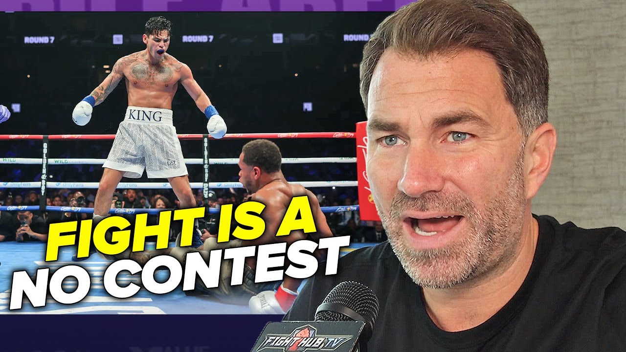 Eddie hearn sounds off on ryan garcia failed b sample test youtube