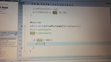 Java netbeans juego del pong #3