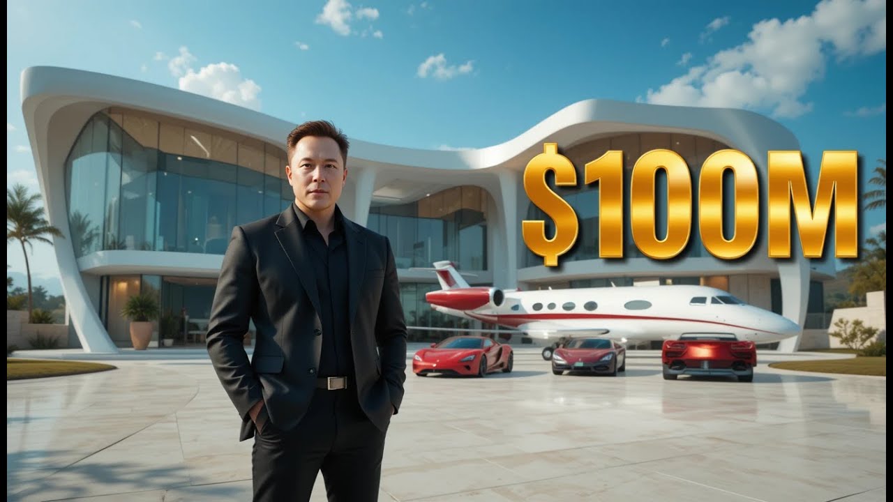 Inside Elon Musk’s $100 Million Mansion & Private Jet – Luxury Lifestyle 2025