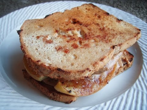 Grilled Apple & Almond Butter Sandwich On Paleo Bread™