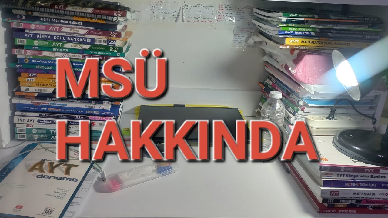 MSÜ HAKKINDA... #yks2026 #yks #msü2025  #msu #2026tayfa #yksvlog #ykstavsiye #tyt 