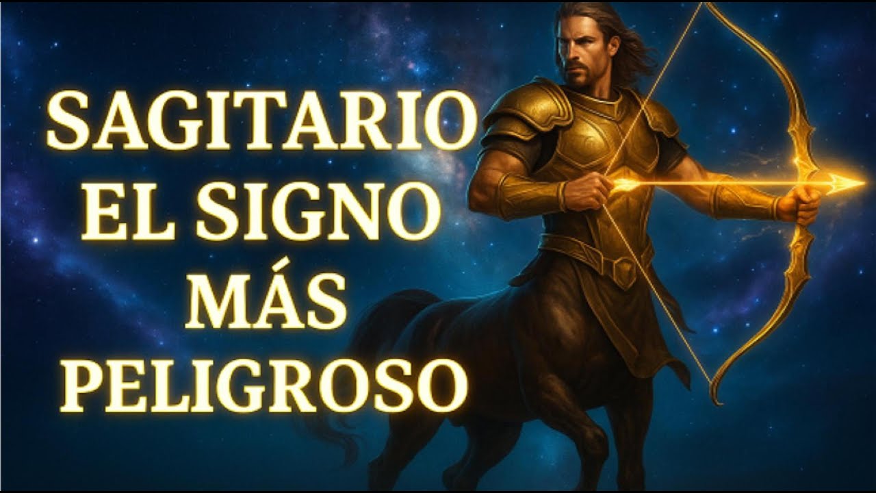 SAGITARIO ♐ El Signo Más Peligroso del Zodiaco ¿Te Sientes Identificado o No”