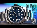 San Martin SN020 Dark Blue Limited Edition Watch Review - art of the dial