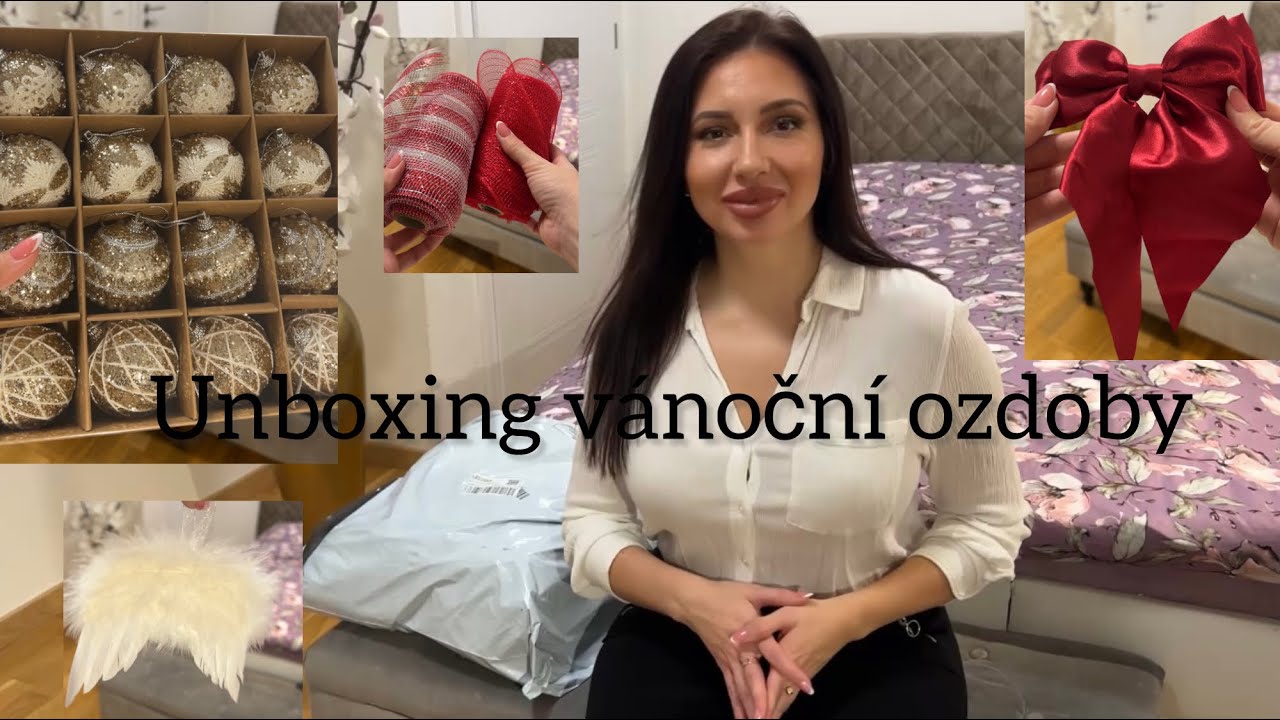 Otevírám balíček z TEMU 🎁 Vánoční ozdoby + Upřímně o tom, proč už netočím secondhand