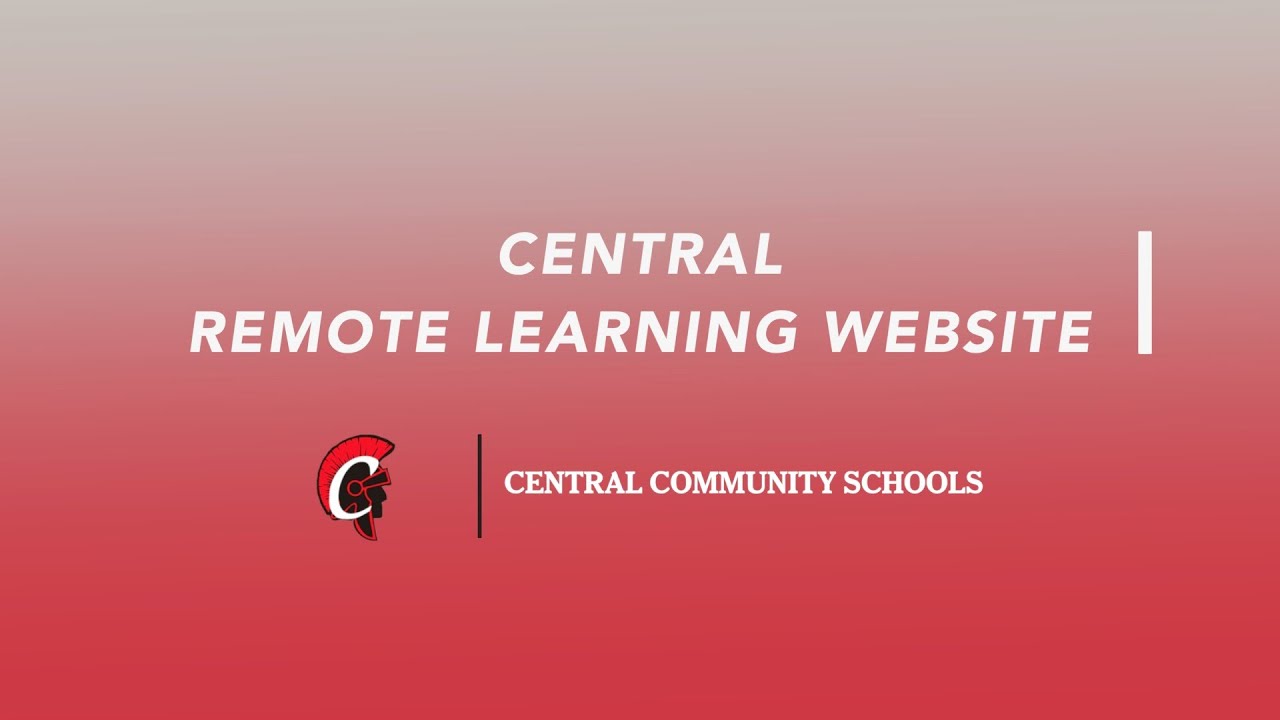Remote Learning Website - YouTube