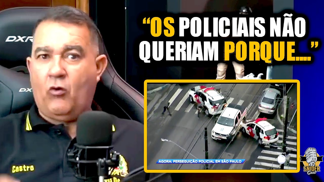 OS POL1C1AIS NÃO QUERIAM TRABALHAR COMIGO PORQUE...