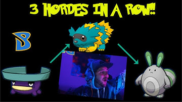 [Live] Back To Back To Back Shiny Hordes - 3 AMAZING Shinies: Pokemon Glowing Garnet