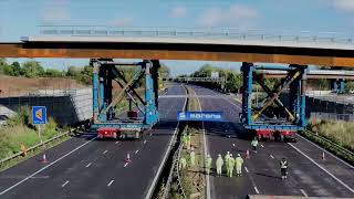 #Howedoit Transport & Installation of two bridge segments in UK