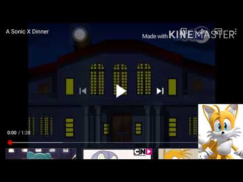 tails reacts to sonic x dinner