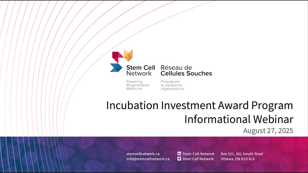Incubation Investment Award Program - Informational Webinar