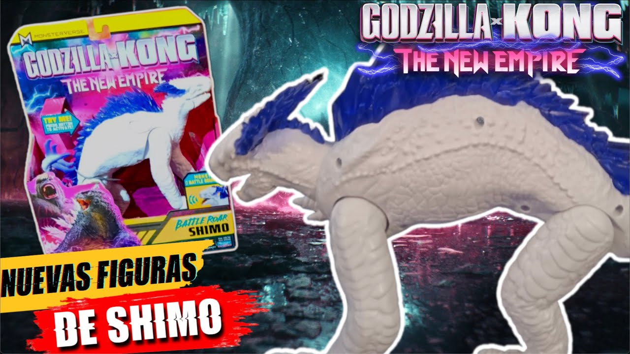 Nueva Figura GIGANTE de SHIMO y SHIMO BATTLE ROAR | Godzilla x Kong ...