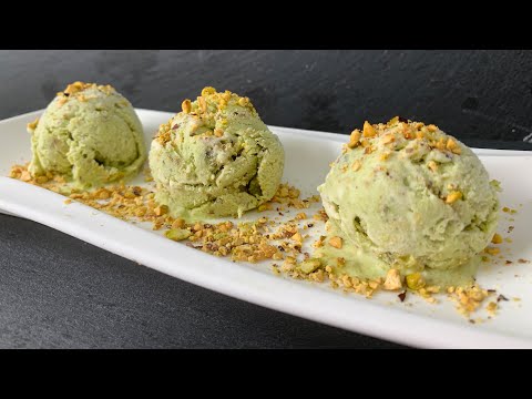 das Beste Pistazien Eis Rezept aller Zeiten | Ohne Eismaschine | Nur 3 Zutaten