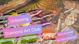 💎Diamond Painting Unboxing DAC | Meine 1. Bestellung beim Diamond Art Club 🛍️