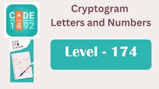 cryptogram level 174 answers