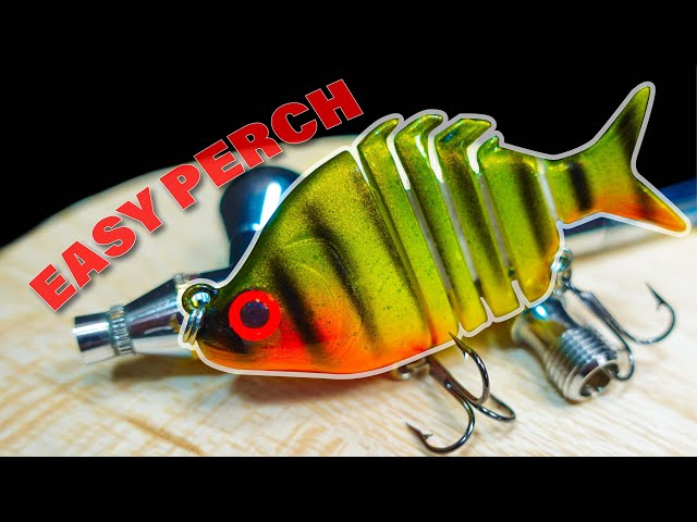 Lure Painting For Beginners // Easy Perch Pattern - YouTube Lure Painting For Beginners // Easy Perch Pattern - YouTube